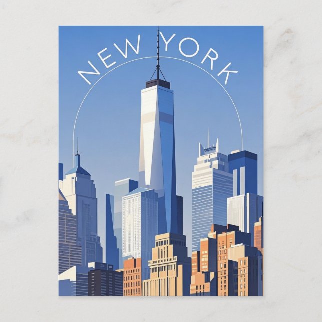 New York City-vykort Vykort (Framsida)