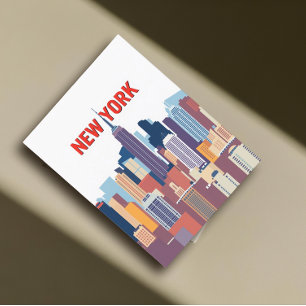 New York City-vykort Vykort