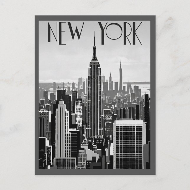 New York City-vykort Vykort (Framsida)