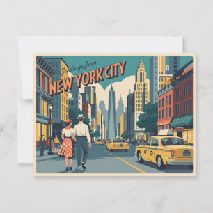 New York City-vykort Vykort