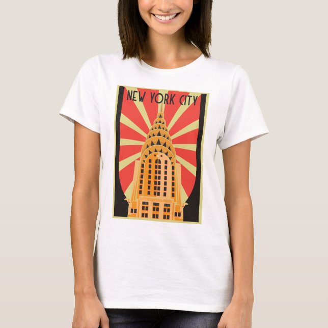 New York City Women's T-Shirt (Framsida)