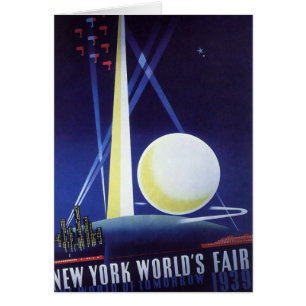 New York City World's Fair 1939, Vintage resor Hälsningskort