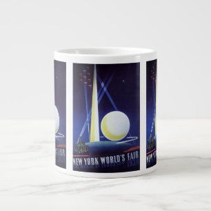 New York City World's Fair 1939, Vintage Travel Jumbo Mugg