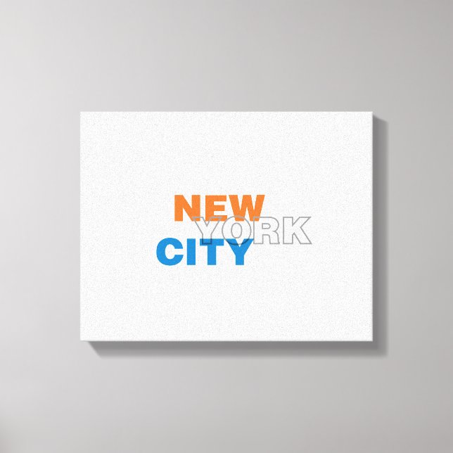 New York City Wrapped Canvas (Framsida)