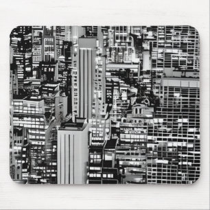 New York Cityscape i Black and White Musmatta