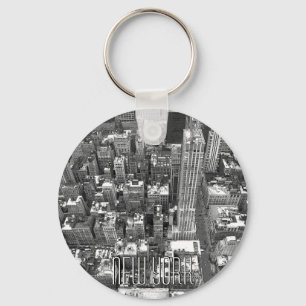 New York Cityscape Nyckelring New York Souvenirs