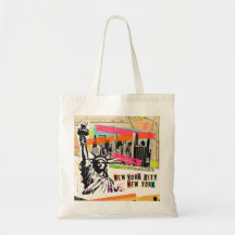 New York Cityscape Resemagasin Pop Art Collage