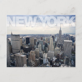 New York cityscape Vykort
