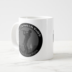 New York Clarinet Player Jumbo Mugg