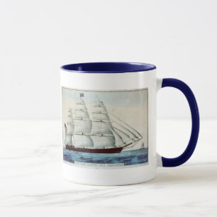 New York clipperfrakt - keramisk mugg