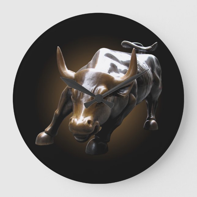 New York Clock ger NY Wall Clock Stor Klocka (Framsida)