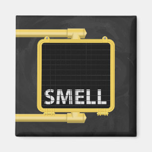New York Crossgångens skylt Smell Magnet
