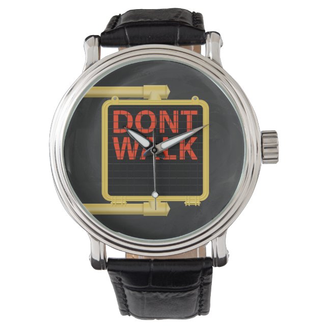 New York Crosspromenad Walk Armbandsur (Framsida)