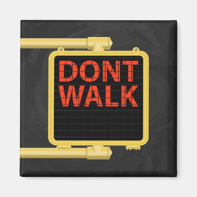 New York Crosspromenad Walk Magnet (Framsidan)