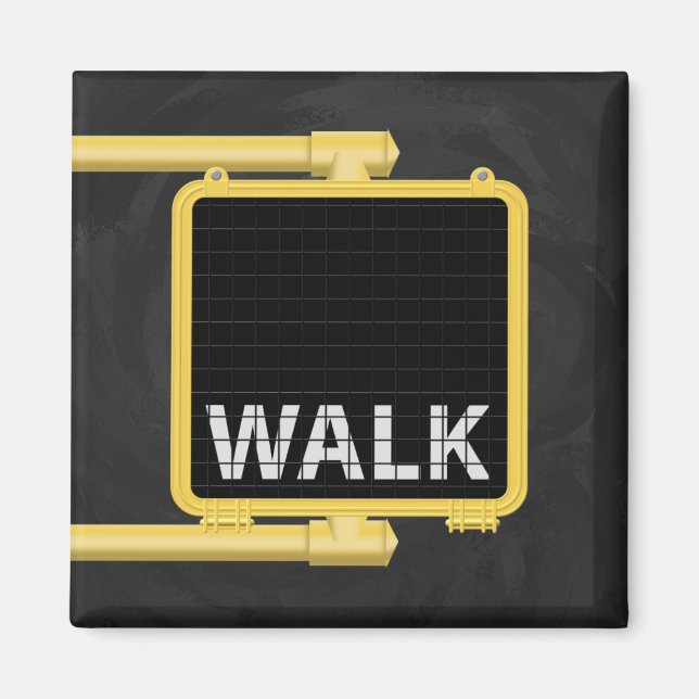 New York Crosspromenad Walk Magnet (Framsidan)