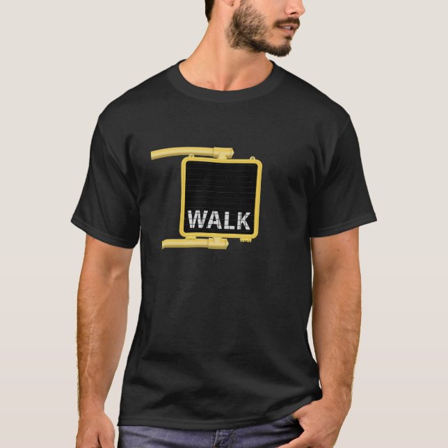 New York Crosspromenad Walk Tee Shirt (Framsida)