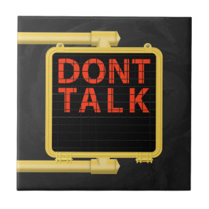 New York Crosspromenader-signera Talk Kakelplatta