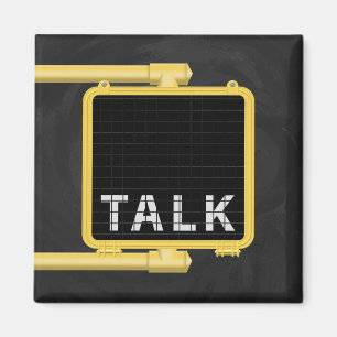 New York Crosspromenader-signera Talk Magnet