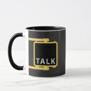 New York Crosspromenader-signera Talk Mugg