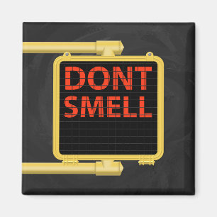 New York Crosswalt Sign Smell Magnet
