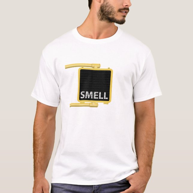 New York Crosswalt Sign Smell Tee (Framsida)