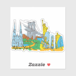 New York Ctiy Klistermärken