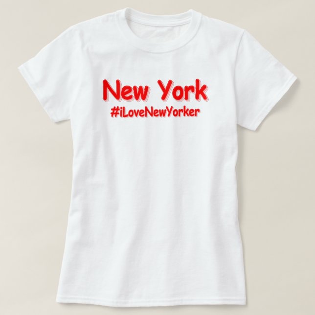 "New York" Cute Design. Buy Now T Shirt (Design framsida)