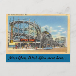 New York Cyclone, Coneyö Vykort