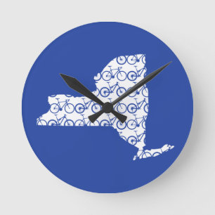 New York cykel Rund Klocka