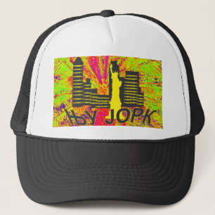 New York cyrillic Truckerkeps