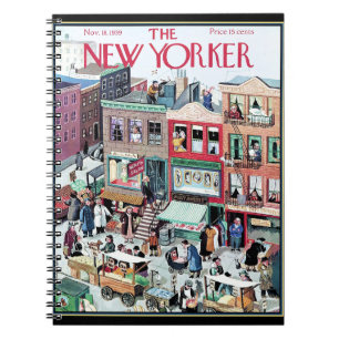 New York Daily Life Anteckningsbok
