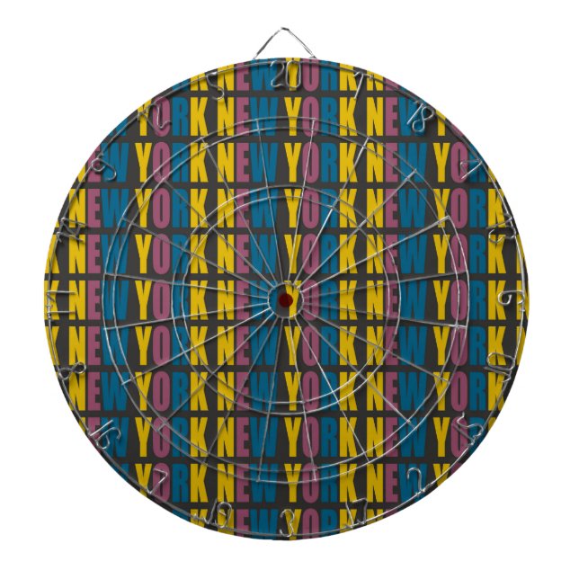 New York Dart Board Darttavla (Framsidan)