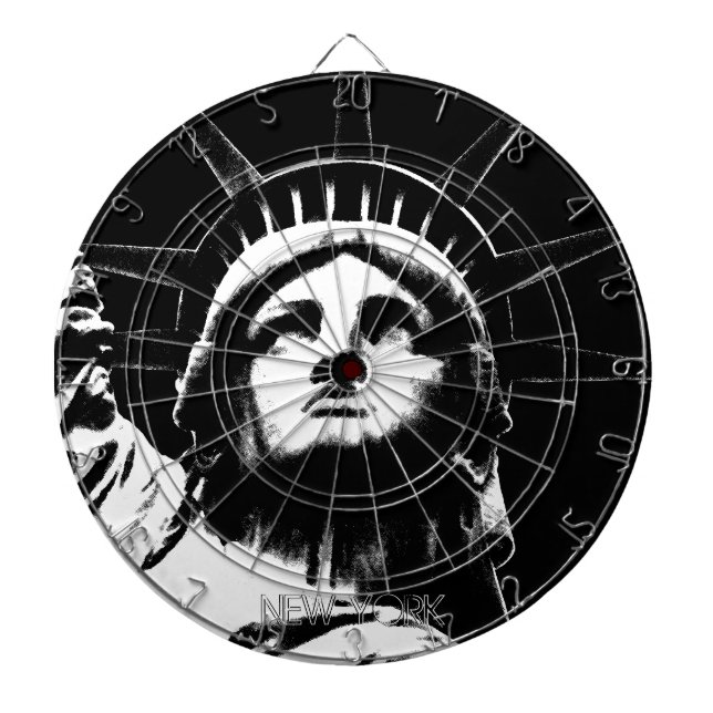New York Dartboard New York Coola NYC Dartboard Darttavla (Framsidan)