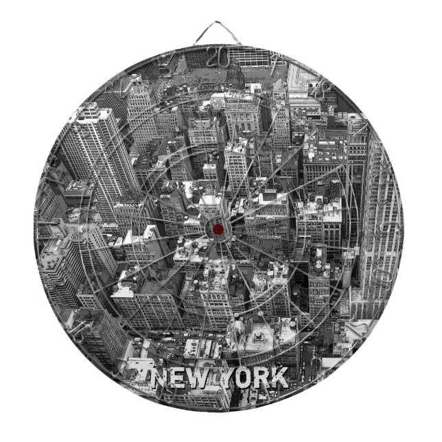 New York Dartboard New York Souvenir Dartboard Piltavla (Framsidan)