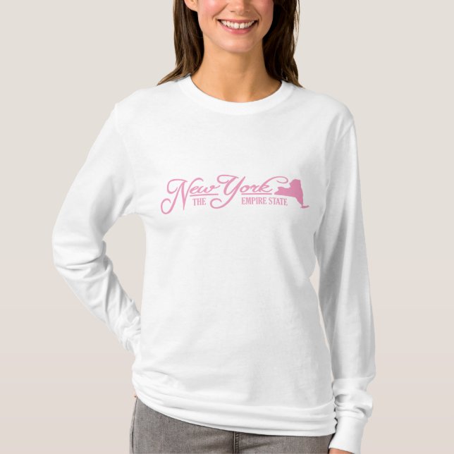 New York (delstaten Mine) Tee (Framsida)
