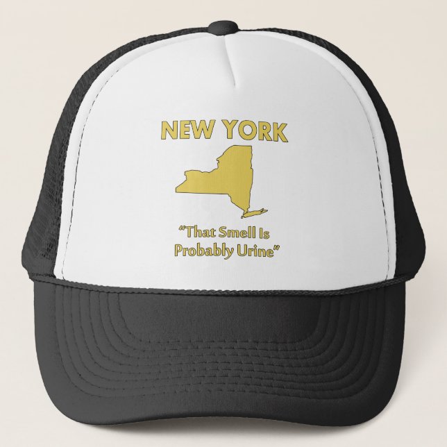 New York - Den Lukten Är Förmodligen Urin Truckerkeps (Framsida)