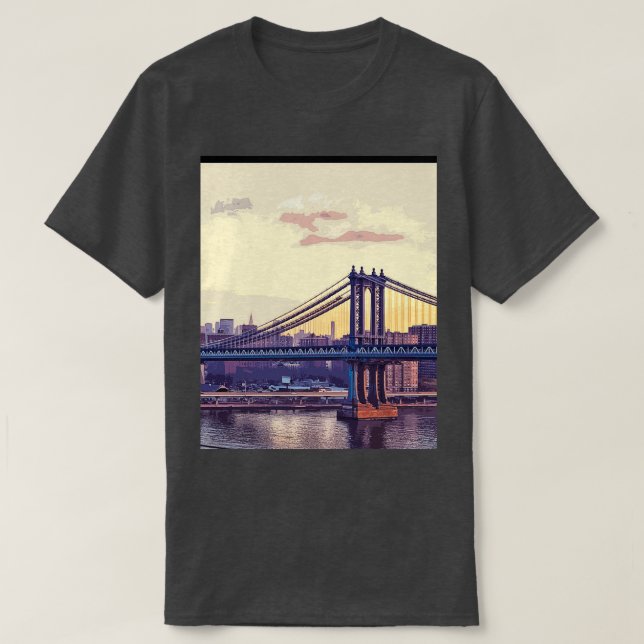New York Den stad som aldrig har valt grafik T Shirt (Design framsida)