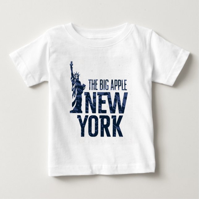 New York | den stora Apple Tee Shirt (Framsida)