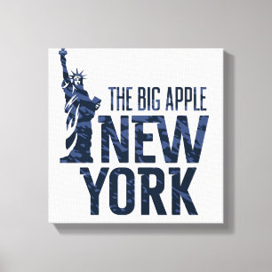 New York Det stora äpplet Canvastryck