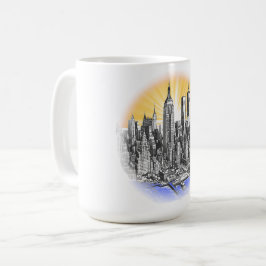New York - dockor Kaffemugg