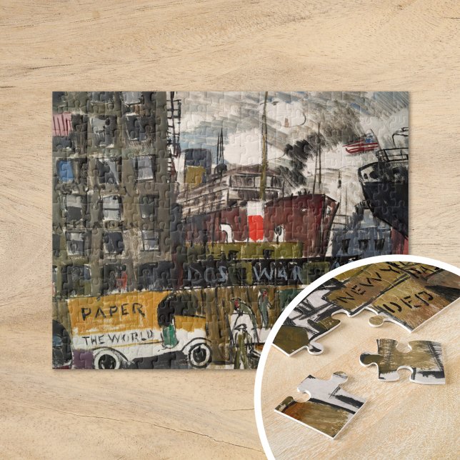New York Docks | Joaquín Torres-García Pussel (Skapare uppladdad)