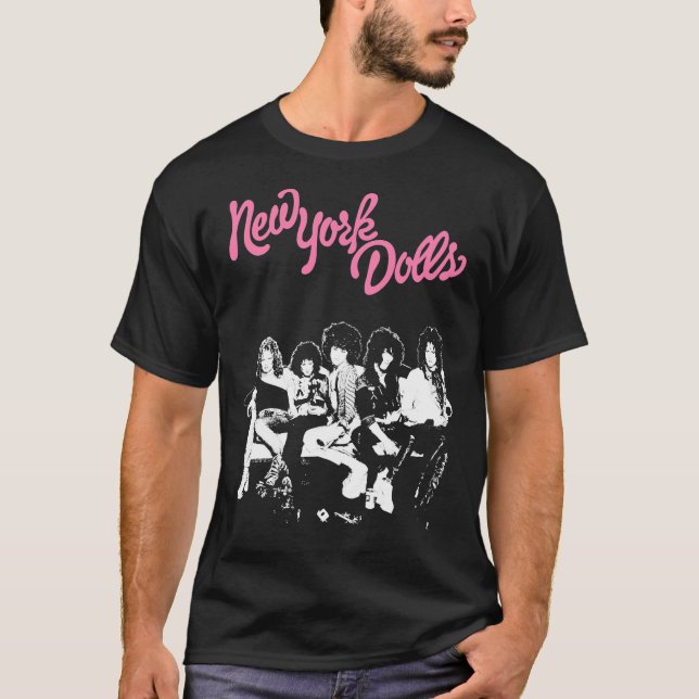 New York Dolls Classic T-Shirt (Framsida)