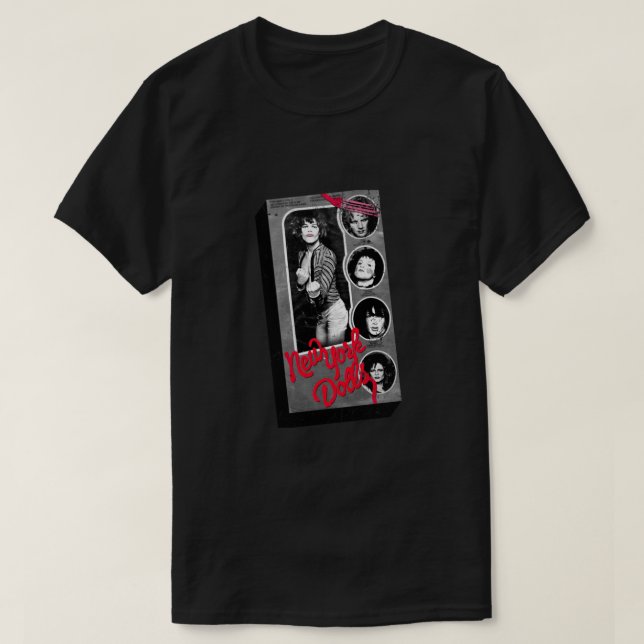 New York Dolls David Johansen Doll i en låda  T Shirt (Design framsida)