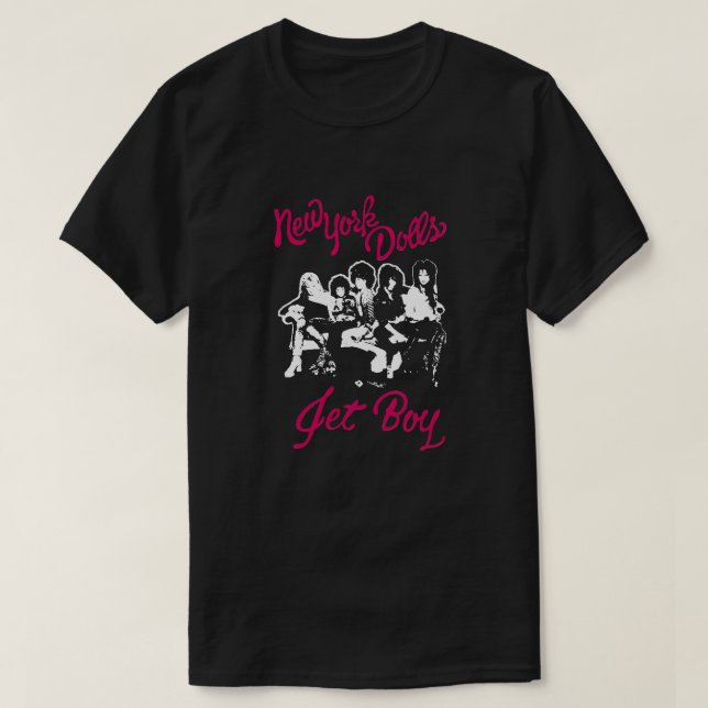 New York Doll's (Rosa) T Shirt (Design framsida)