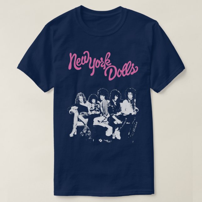 New York Dolls T Shirt (Design framsida)