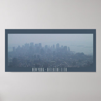 New York - efter den elfte Poster