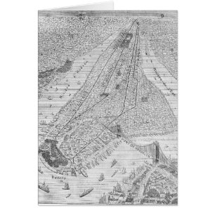 New York: El-tåg, C1878 OBS Kort