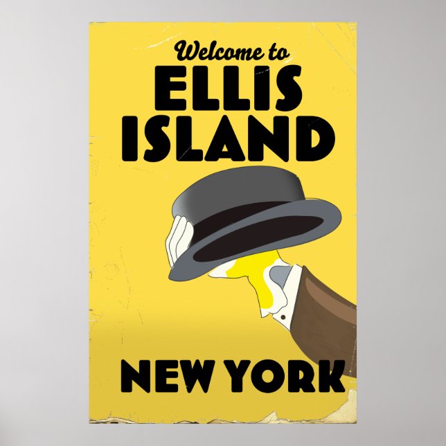 New York Ellis Island Poster (Framsidan)