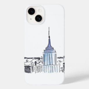 New York Empire state Byggande iPhone/iPad-fall