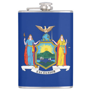 New York: Empire state, Home Big Apple Flagga Fickplunta